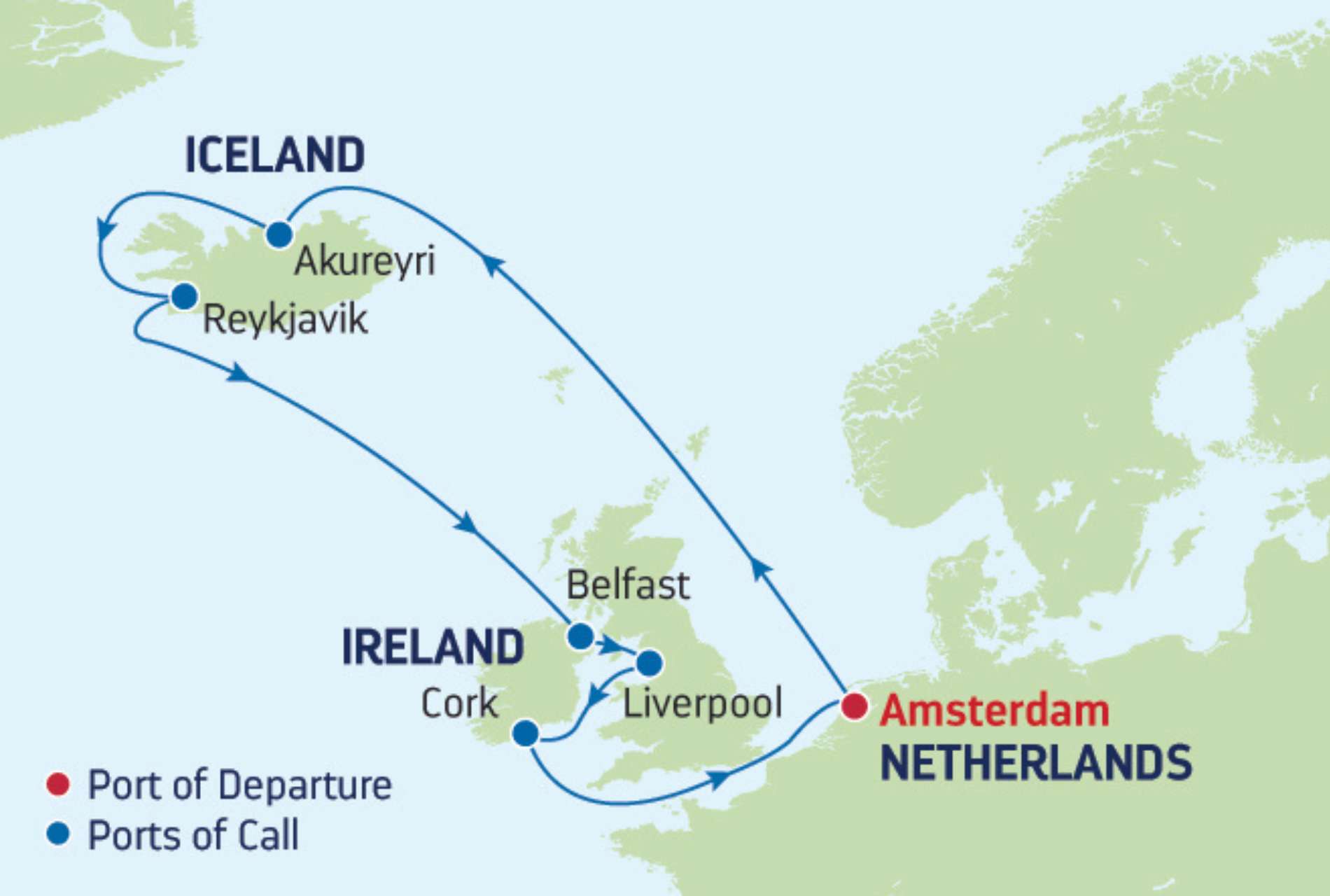 Vacanza crociere Royal Caribbean in Nord Europa