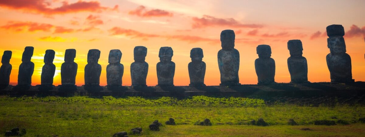 giro del mondo in crociera - tappa all'isola di Pasqua